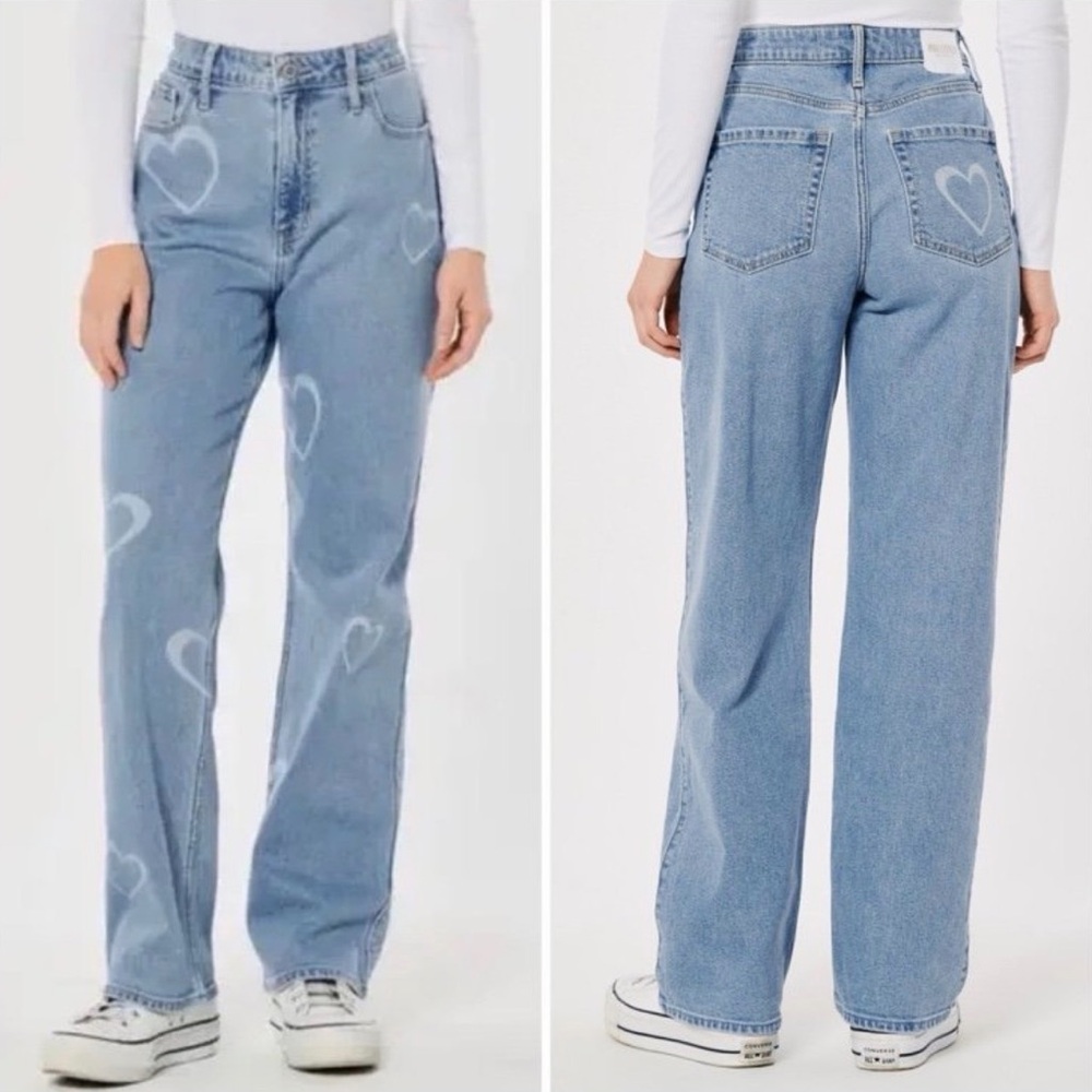Hollister Heart Jeans